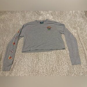 Zumiez (a.lab) Long Sleeve Crop Top